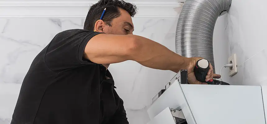 Precision In-wall Dryer Vent Cleaning & Rerouting Corrections in Camarillo, CA